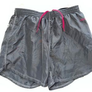 Shorts slightly longer than regular running shorts